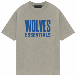 Essentials x NBA Wolves Grey T-Shirt