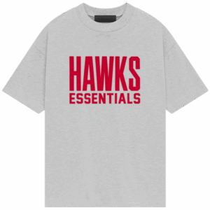 NBA Hawks Essentials Grey T-Shirt