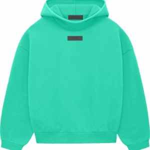 Fear of God Essentials Green Pullover Hoodie