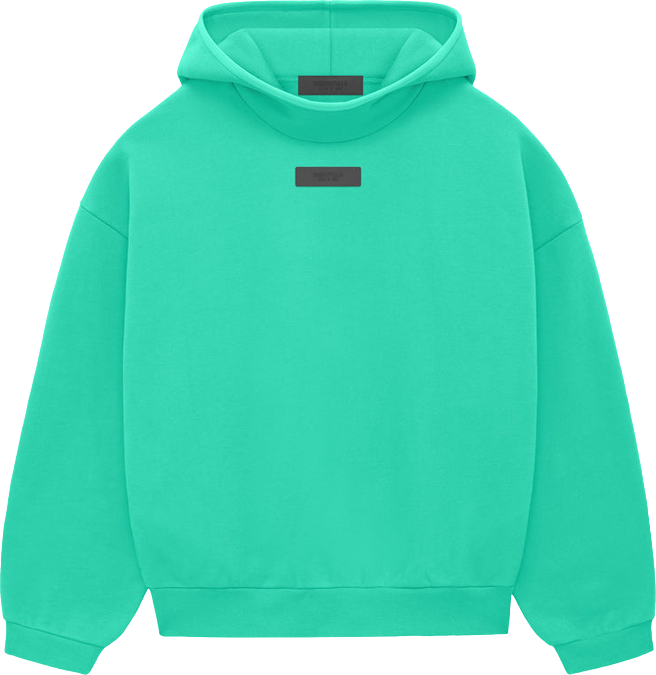 Fear of God Essentials Green Pullover Hoodie Fear of God Essentials Green Pullover Hoodie