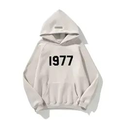 1977 Essentials Hoodie Cream