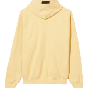 Fear OF God Essentials Yellow Hoodie