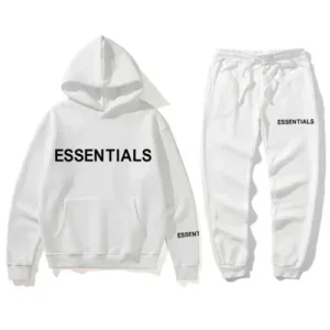 Essentials Spring White Tracksuit