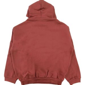 FEAR OF GOD RED ESSENTIALS HOODIE