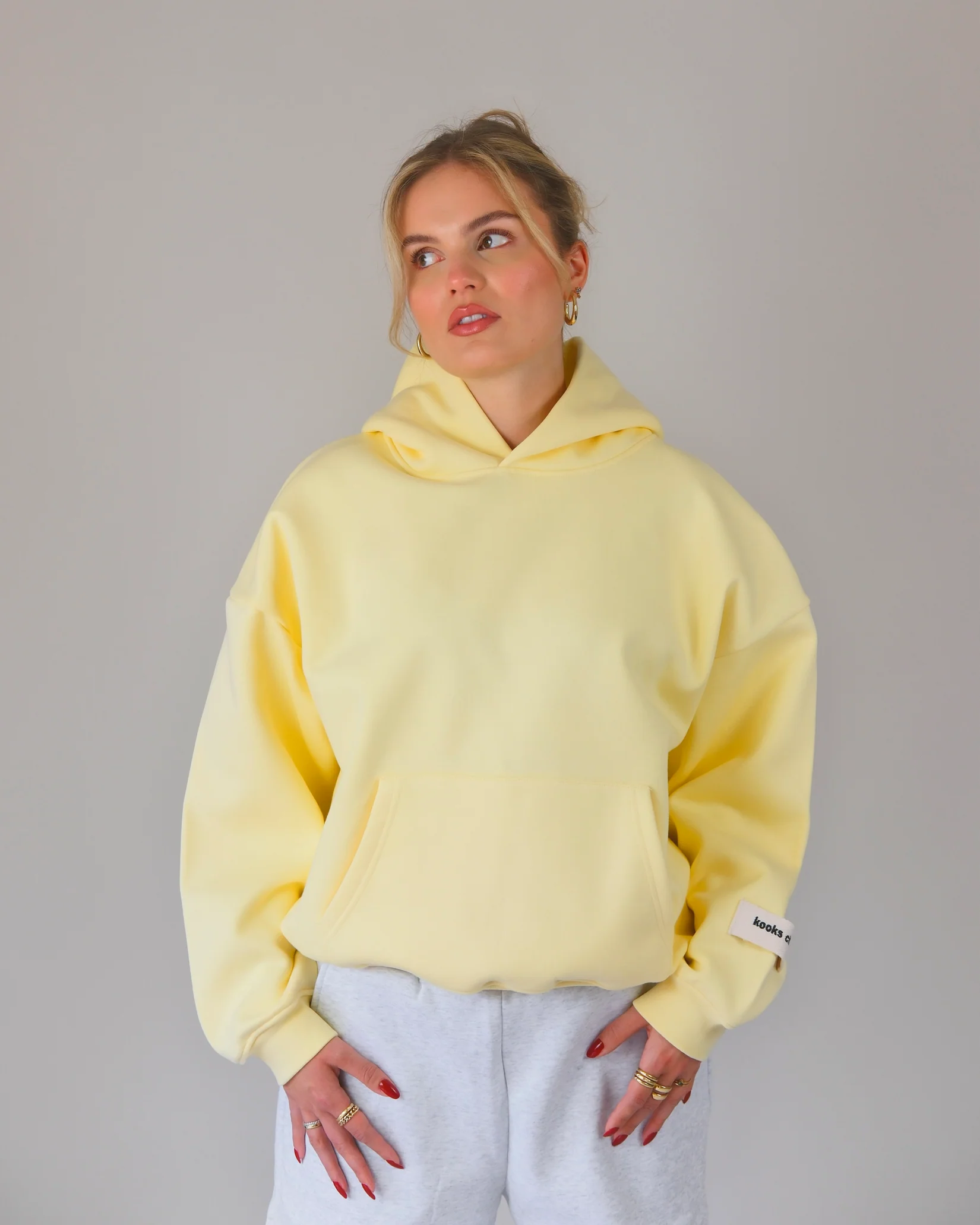 Butter Yellow Essential Hoodie Butter Yellow Essential Hoodie