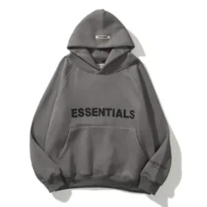 Grey Essentials Hoodie