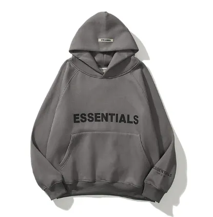 Essentials oversized hoodie dark grey Essentials oversized hoodie dark grey
