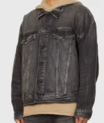 Fear of God ESSENTIALS Denim Black Jacket