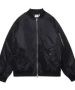 Essentials Fear Of God Bomber Black Jacket