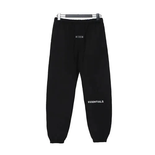 Essentials Fear Of God Core Collection Black Sweatpant Essentials Fear Of God Core Collection Black Sweatpant