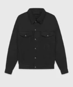 Essentials Fear of God Denim Jacket Jet Black