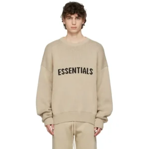 Essentials Knit Pullover Sweatshirt