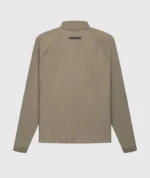 Essentials Fear Of God Summer Half Zip Track Jacket Harvest