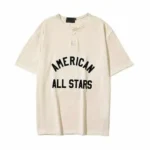 FEAR OF GOD All Stars Henley Tee Butter cream