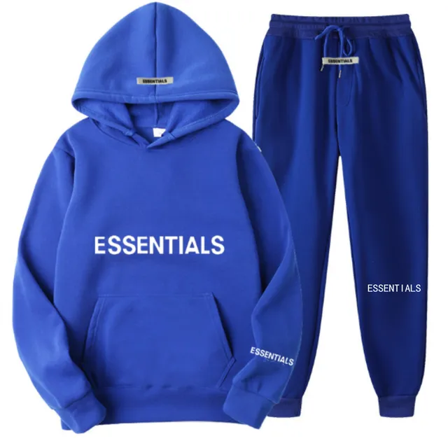Fear Of God Essential Tracksuit Blue Fear Of God Essential Tracksuit Blue