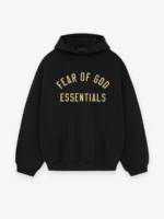 Fear Of God Essentials Black Fleece Hoodie