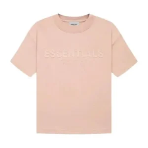 Fear Of God Essentials Pink T-Shirt