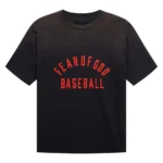 Fear of God Baseball Black Tees