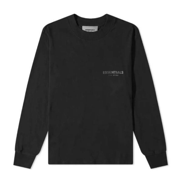 Fear of God Essentials Sweatshirt – Black Fear of God Essentials Sweatshirt – Black