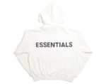 Fear of God Essentials 3M Logo Pullover Hoodie White