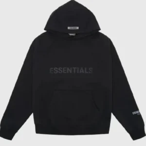 Essentials pullover hoodie applique logo