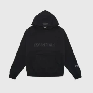 Essentials pullover hoodie applique logo