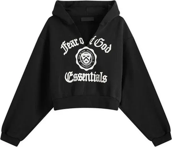 Essentials Fear of God Hoodie — Crop top Essentials Fear of God Hoodie — Crop top