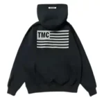 Black Mens Essentials Hoodie
