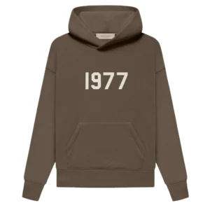 Brown 1977 Essentials Hoodie