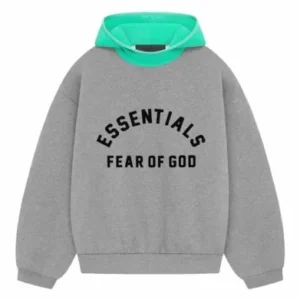 Essentials Fleece Hoodie Gray