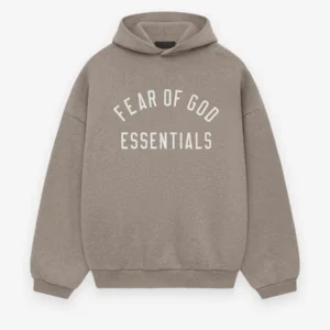 Essentials Fleece Hoodie Heather Grey