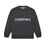 Essentials Fear of God Classic Round Neck Sweater – Charcoal Gray