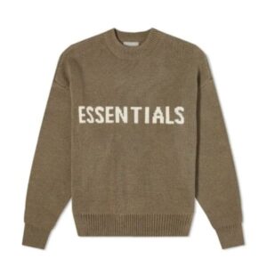 Essentials Fear of God Round Neck Sweater – Brown