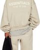 Fear of God ESSENTIALS Kids Taupe Fleece Hoodie