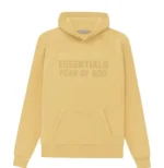 Fear of God Essentials Light Tuscan Yellow Pullover Hoodie