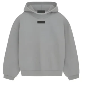 Essentials pullover hoodie dark heather oatmeal