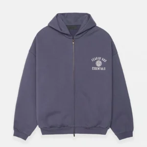 Essentials zip up hoodie fear of god