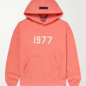 Pink 1977 Essential Hoodie