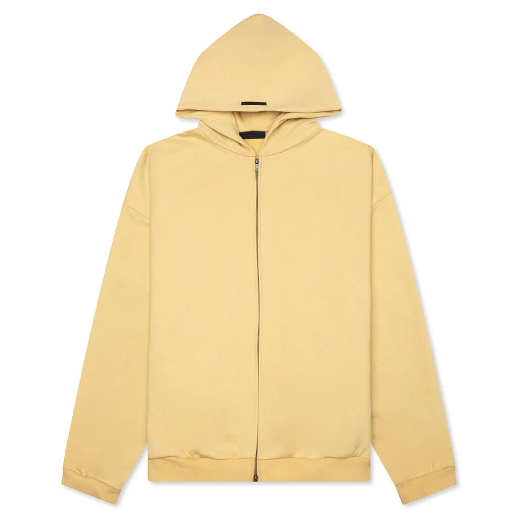 yellow essentials zip up hoodie yellow essentials zip up hoodie